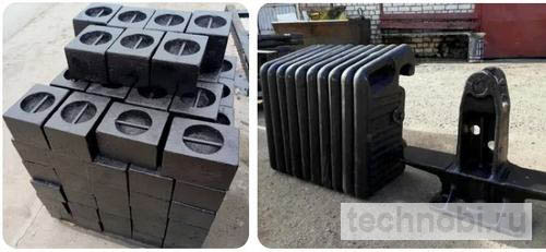 Чугунный балласт