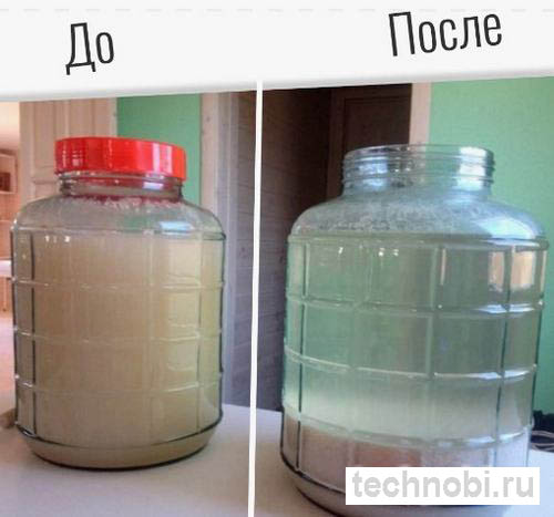 Очистка браги бентонитовой глиной: до и после обработки