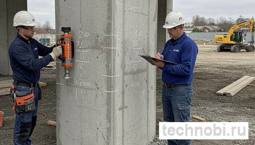 Контроль качества бетонной смеси БСТ на строительной площадке