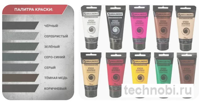 Различные виды графитовых красок: алкидная, эпоксидная, аэрозоль