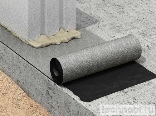 Гидроизол для фундамента