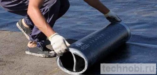 Укладка гидроизола: технология