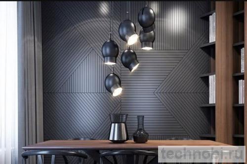 Цвет графит в интерьере