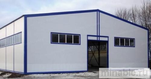 Склад из металлоконструкций под ключ