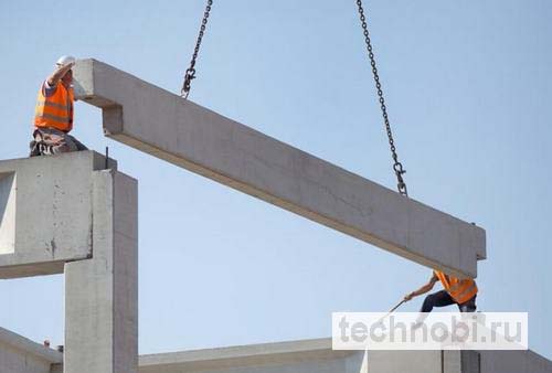 Применение перемычек и ригелей