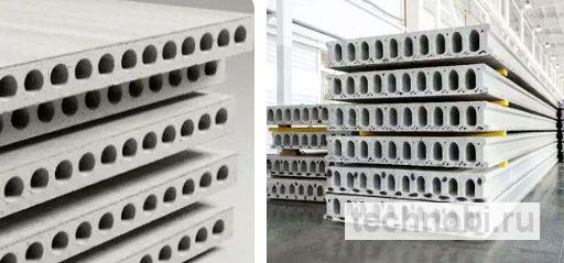 Размеры плит перекрытия