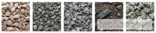 Виды щебеночного балласта