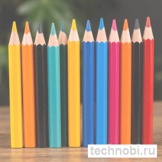 Различные виды карандашей для разных целей