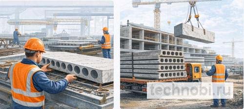 Применение ЖБИ изделий