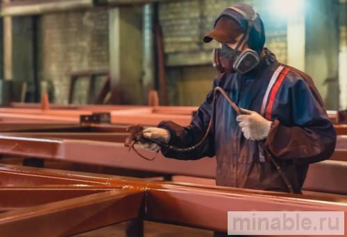 окрашивание металлоконструкций