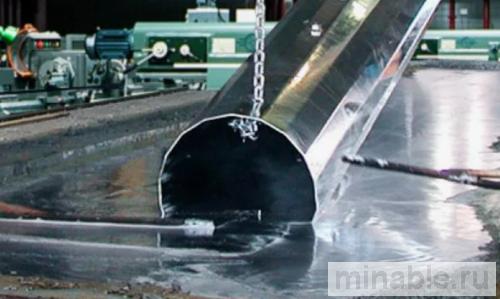 Процесс горячего цинкования металлоконструкций в ванне с расплавом