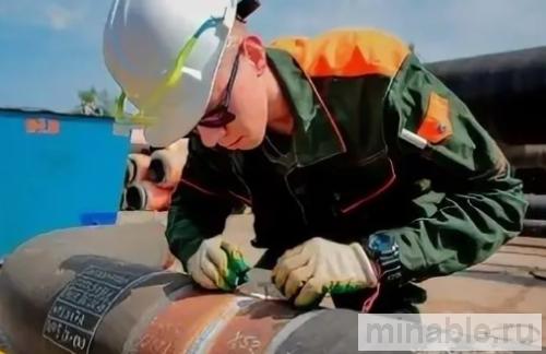 Процесс обучения контролёра сварочных работ