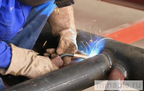 Сварка монтажных соединений